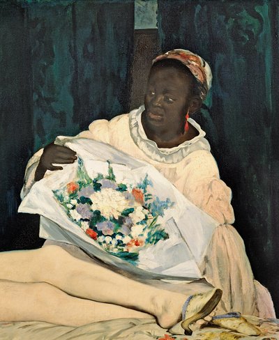Olympia, 1863 (detail) by Édouard Manet